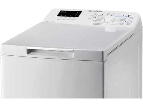 Máquina de Lavar Roupa INDESIT BTW S72200 SP/N 7 (7 kg - 1200 rpm - Branco) - Imagen 2