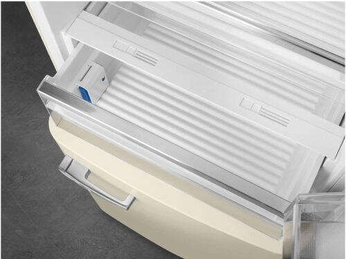 Frigorífico Combinado SMEG Anni 50 FAB38RCR5 (No Frost - 205 cm - 481 L - Creme) - Imagen 5