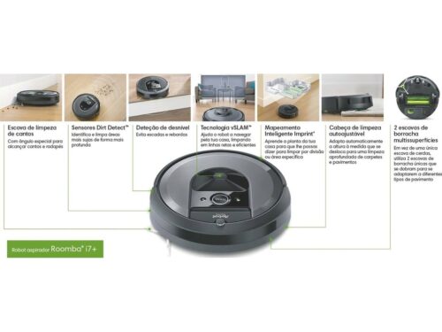 Aspirador Robô IROBOT Roomba I6 Champanhe - Imagen 5