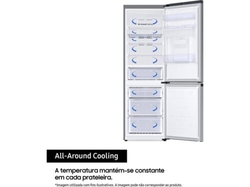 Frigorífico Combinado SAMSUNG RB34T632DSA (No Frost - 185.3 cm - 331 L - Inox) - Imagen 5