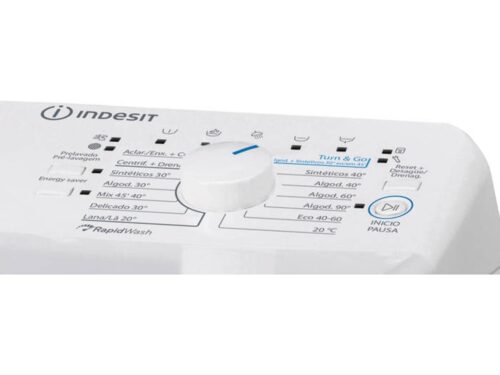 Máquina de Lavar Roupa INDESIT BTW S72200 SP/N 7 (7 kg - 1200 rpm - Branco) - Imagen 3