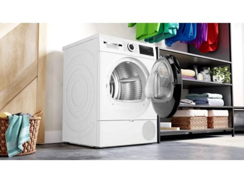Máquina de Secar Roupa BOSCH WQG233D0ES (8 kg - Bomba de Calor - Branco) - Imagen 6