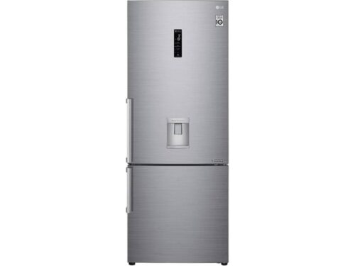 Frigorífico Combinado LG GBF567PZCMB (No Frost - 185 cm - 446 L - Cinzento)