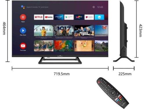 TV SMART TECH 32HA10V3 (LED - 32'' - 81 cm - HD - Android TV) - Imagen 3