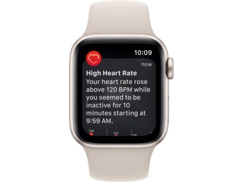 APPLE Watch SE GPS 40 mm Luz das Estrelas com Bracelete Desportiva Luz das Estrelas - Imagen 4