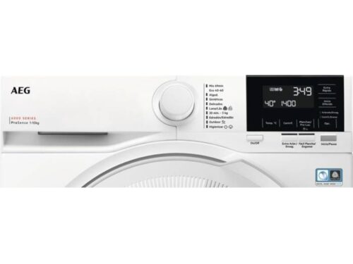 Máquina de Lavar Roupa AEG Prosense LFR6114O2B (10 kg - 1400 rpm - Branco) - Imagen 2