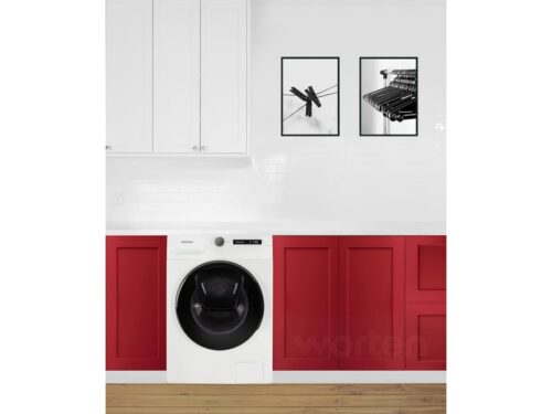 Máquina de Lavar e Secar Roupa SAMSUNG WD80T554DBW/S3 (5/8 kg - 1400 rpm - Branco) - Imagen 2