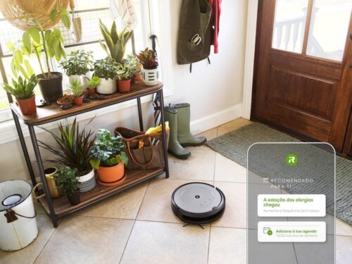 Aspirador Robô IROBOT Roomba i1 Cinza Claro - Imagen 4