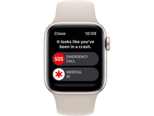 APPLE Watch SE GPS 40 mm Luz das Estrelas com Bracelete Desportiva Luz das Estrelas - Imagen 5