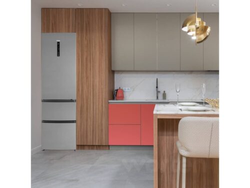 Frigorífico Combinado HAIER HTR3619ENMN (No Frost - 190.5 cm - 348 L - Inox) - Imagen 2