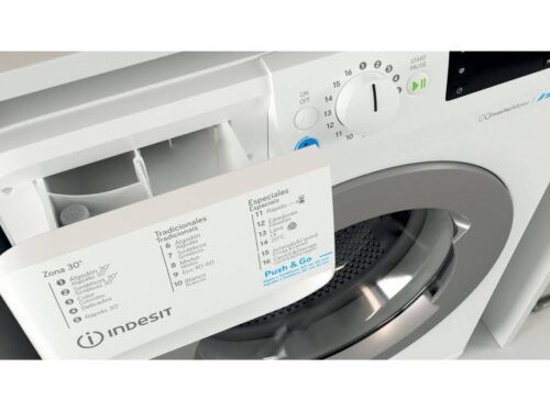 Máquina de Lavar Roupa INDESIT BWE 91496X WS SPT N (9 kg - 1400 rpm - Branco) - Imagen 5