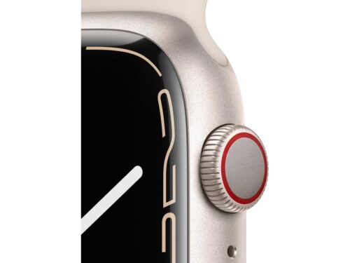 APPLE Watch Series 7 GPS+Cellular 45 mm Luz das Estrelas com Bracelete Desportiva Luz das Estrelas - Imagen 3