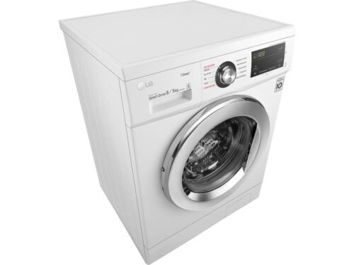 Máquina de Lavar e Secar Roupa LG F4J3TG5WD (5/8 kg - 1400 rpm - Branco) - Imagen 3