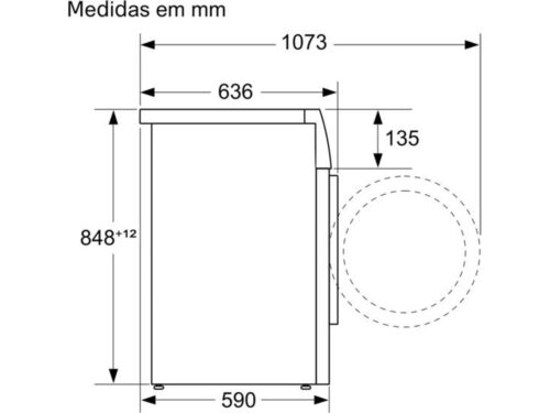 Máquina de Lavar Roupa SIEMENS WG44G2F0ES (9 kg - 1400 rpm - Branco) - Imagen 6