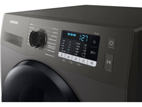 Máquina de Lavar e Secar Roupa SAMSUNG WD90TA046BX/EP (6/9 kg - 1400 rpm - Inox) - Imagen 2