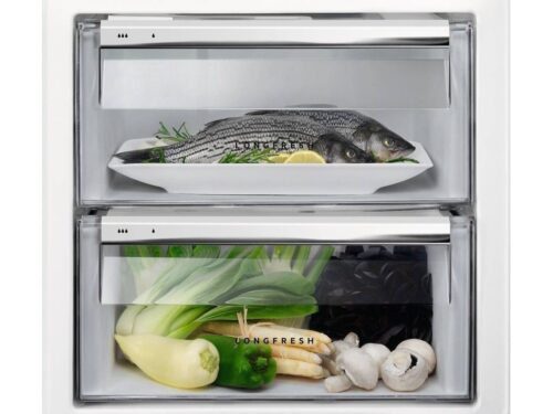 Frigorífico Encastre AEG SKE818E9ZC Dynam (Ventilado - 176.9 cm - 275 L - Branco) - Imagen 3