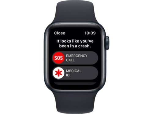 APPLE Watch SE GPS 40 mm Meia-noite com Bracelete Desportiva Meia-noite - Imagen 5