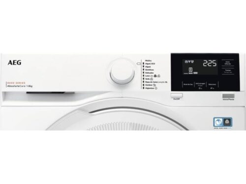 Máquina de Secar Roupa AEG TR818A2OB (8 kg - Bomba de Calor - Branco) - Imagen 2