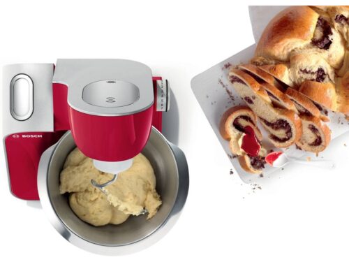 Robô de Cozinha BOSCH MUM58720 Série 4 MUM CreationLine (3.9 L - 1000 W - 7 acessórios) - Imagen 4