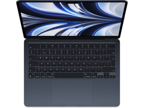 MacBook Air APPLE Meia-Noite (13.6'' - Apple M2 8-core - RAM: 8 GB - 256 GB SSD - GPU 8-core) - Imagen 2
