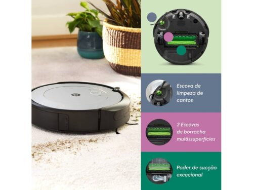 Aspirador Robô IROBOT Roomba i1 Cinza Claro - Imagen 5