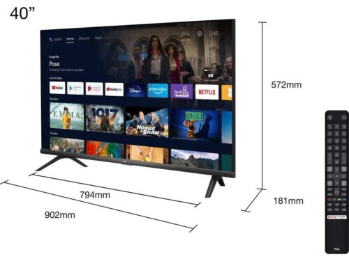 TV TCL Android 40S6200 (LED - 40'' - 102 cm - Full HD - Smart Tv) - Imagen 4