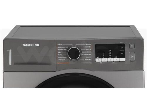 Máquina de Secar Roupa SAMSUNG DV80TA020AX (8 kg - Bomba de Calor - Inox - Imagen 5