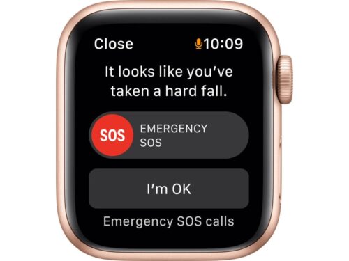 APPLE Watch SE GPS 40 mm Dourado com Bracelete Desportiva Luz das Estrelas - Imagen 5