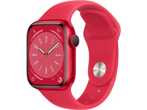APPLE Watch Series 8 GPS 41 mm (Product) Red com Bracelete Desportiva (Product) Red