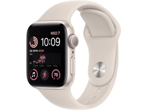 APPLE Watch SE GPS 40 mm Luz das Estrelas com Bracelete Desportiva Luz das Estrelas