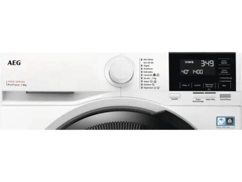 Máquina de Lavar Roupa AEG LFR7184N4B (8 kg - 1400 rpm - Branco) - Imagen 2