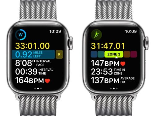 APPLE Watch Series 8 GPS+Cellular 41 mm Prateado com Loop Milanesa Prateado - Imagen 5