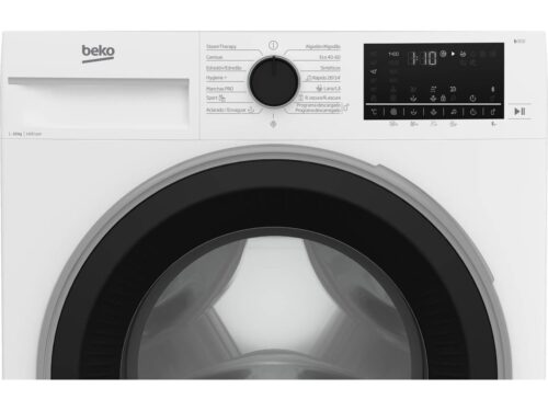 Máquina de Lavar Roupa BEKO Steamcure B3WFT510415W (10 kg - 1400 rpm - Branco) - Imagen 3