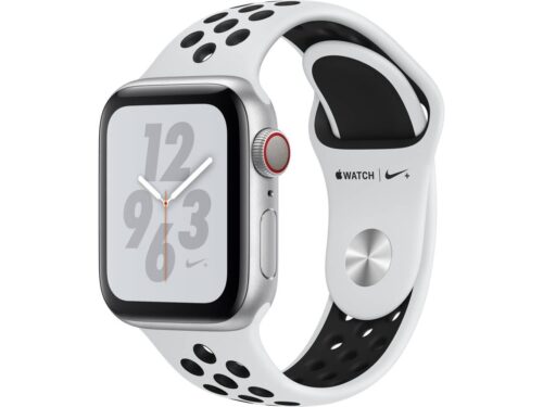 APPLE Watch Nike Series 4 Cellular (Nike band - 40 mm - Prateado)