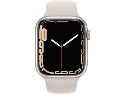 APPLE Watch Series 7 GPS+Cellular 45 mm Luz das Estrelas com Bracelete Desportiva Luz das Estrelas - Imagen 2