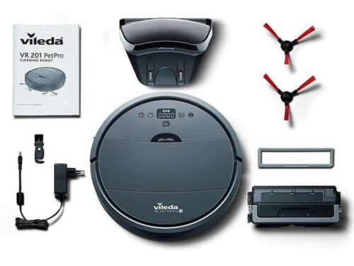 Aspirador Robô VILEDA VR 201 PetPro (Autonomia 90 min) - Imagen 6