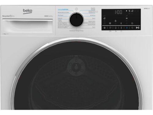 Máquina de Secar Roupa BEKO B5T43233 (9 kg - Bomba de Calor - Branco) - Imagen 3