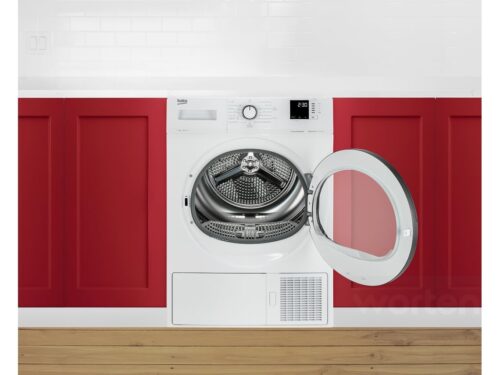 Máquina de Secar Roupa BEKO DS 8512 CX (8 kg - Bomba de Calor - Branco) - Imagen 3