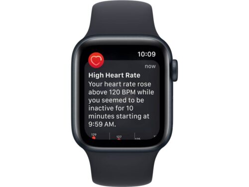 APPLE Watch SE GPS 40 mm Meia-noite com Bracelete Desportiva Meia-noite - Imagen 4
