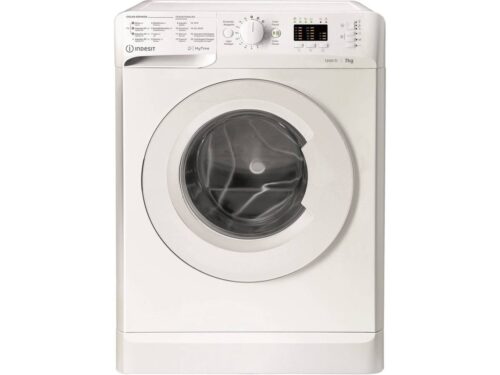 Máquina de Lavar Roupa INDESIT MTWA 71252 S WPT (7 kg - 1200 rpm - Branco)