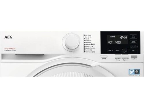 Máquina de Secar Roupa AEG TR838H4OB (8 kg - Bomba de Calor - Branco) - Imagen 2
