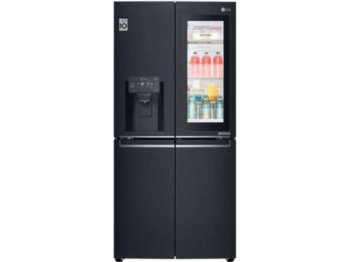 Frigorífico Americano LG GMX844MCKV Instaview (No Frost - 178.7 cm - 423 L - Preto)