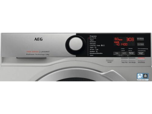 Máquina de Lavar Roupa AEG L7FEE842S (8 kg - 1400 rpm - Inox) - Imagen 2