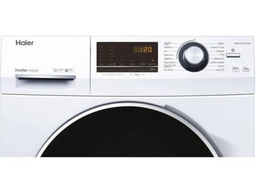 Máquina de Lavar e Secar Roupa HAIER HWD100BP14636NIB (6/10 kg - 1400 rpm - Branco) - Imagen 4