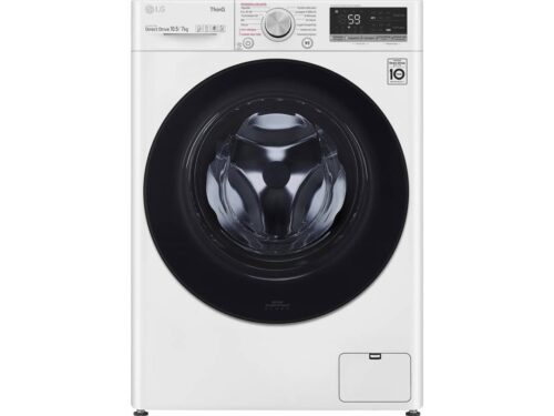 Máquina de Lavar e Secar Roupa LG F4DV5010SMW (7/10.5 kg - 1400 rpm - Branco)