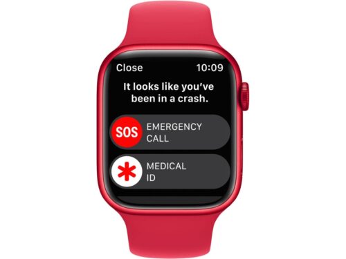 APPLE Watch Series 8 GPS 45 mm (Product) Red com Bracelete Desportiva (Product) Red - Imagen 4